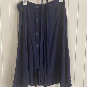 Button down Midi skirt